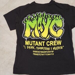 Mutant Ape Yacht Club Mens S Small Bored NFT MAYC BAYC Black Graphic T Shirt